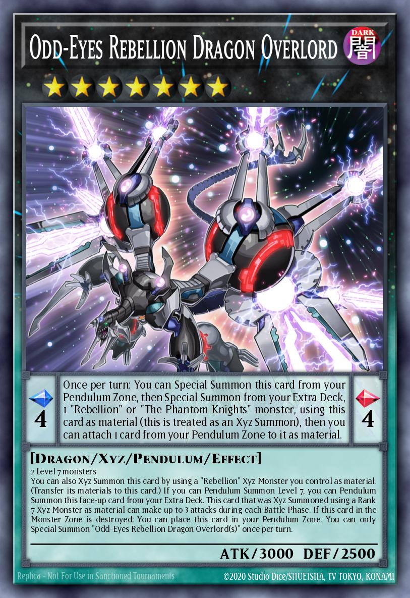 Odd-Eyes Rebellion Dragon Overlord Ultra Rare GFP2-EN004 Ghosts From the Past The 2nd Haunting Yugioh card
