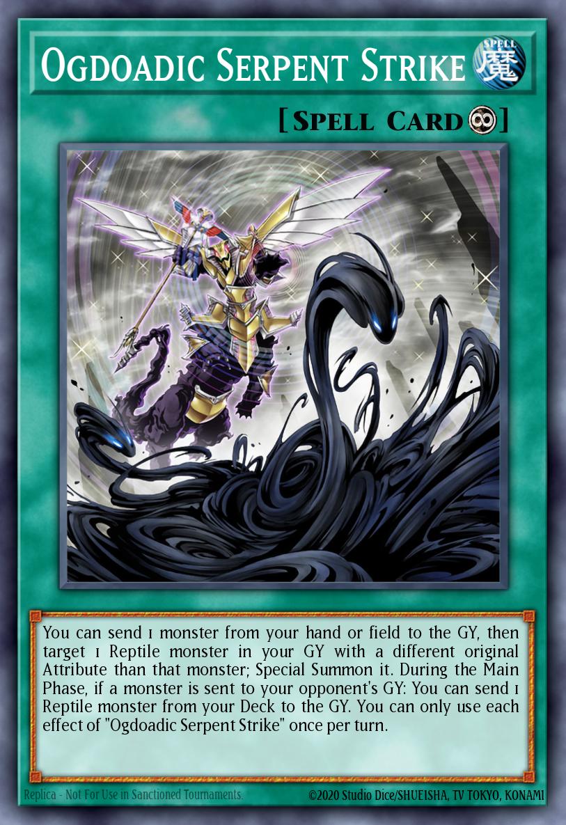 Ogdoadic Serpent Strike Common BACH-EN058 Battle of Chaos Yugioh card