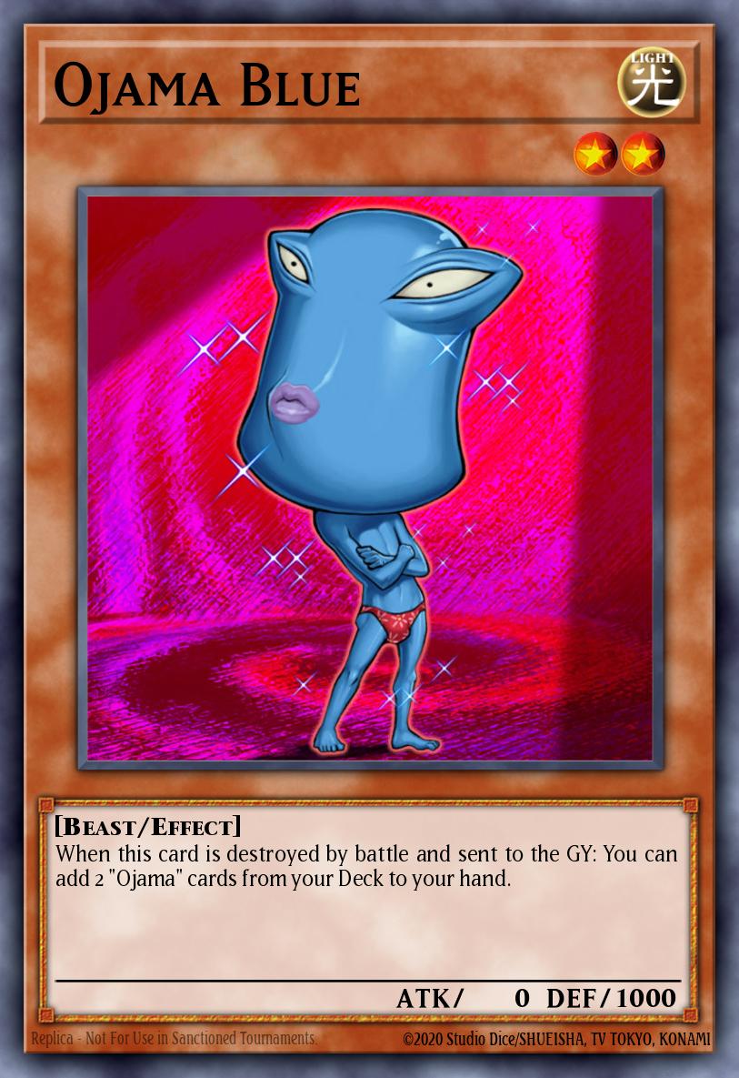 Ojama Blue Common OP06-EN022 OTS Tournament Pack 6 Yugioh card