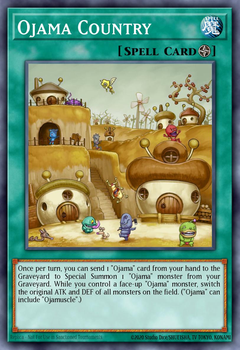 Ojama Country Ultra Rare GFTP-EN110 Ghosts From the Past Yugioh card