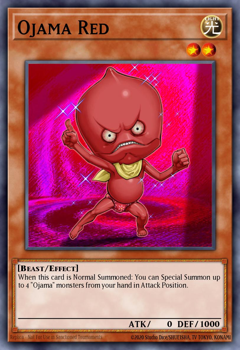 Ojama Red Common OP08-EN015 OTS Tournament Pack 8 Yugioh card