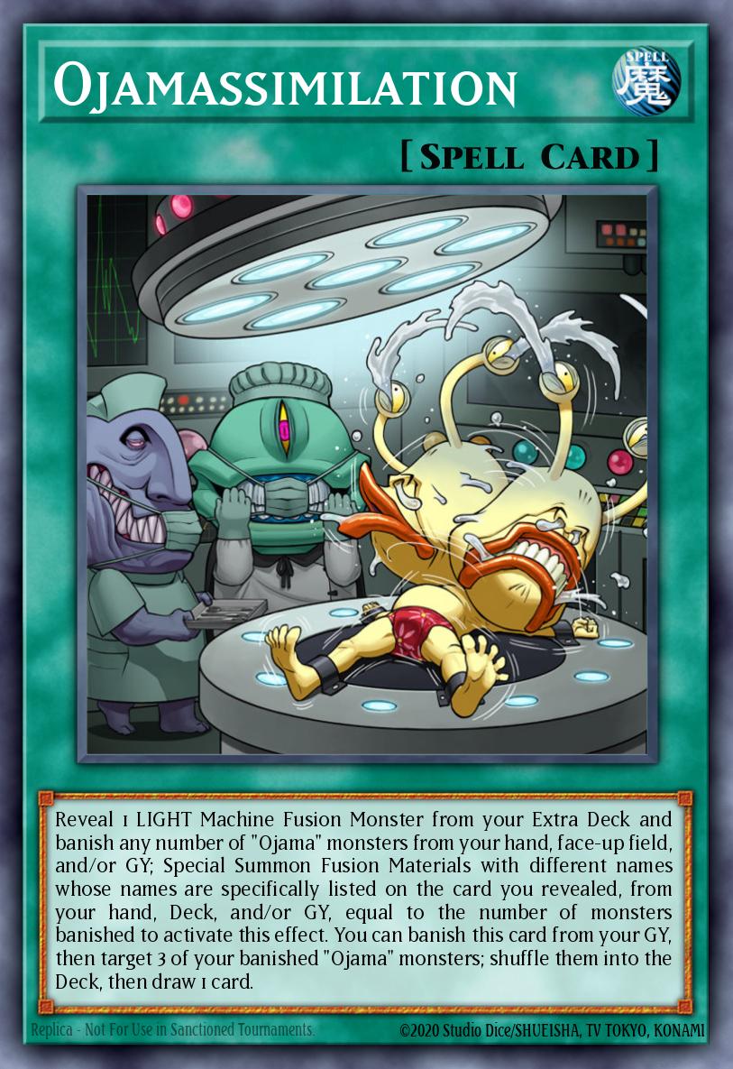 Ojamassimilation Rare LED2-EN022 Legendary Duelists Ancient Millennium Yugioh card