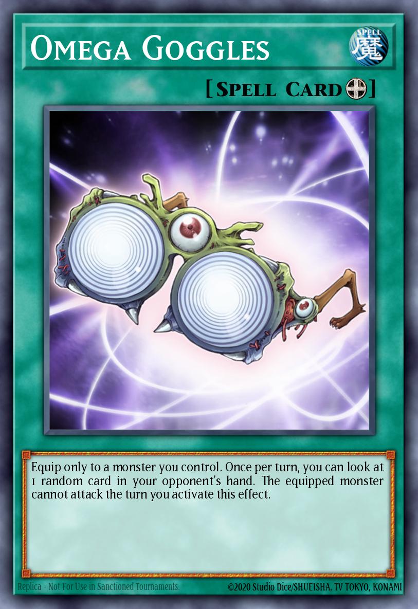 Omega Goggles Short Print CSOC-EN062 Crossroads of Chaos Yugioh card