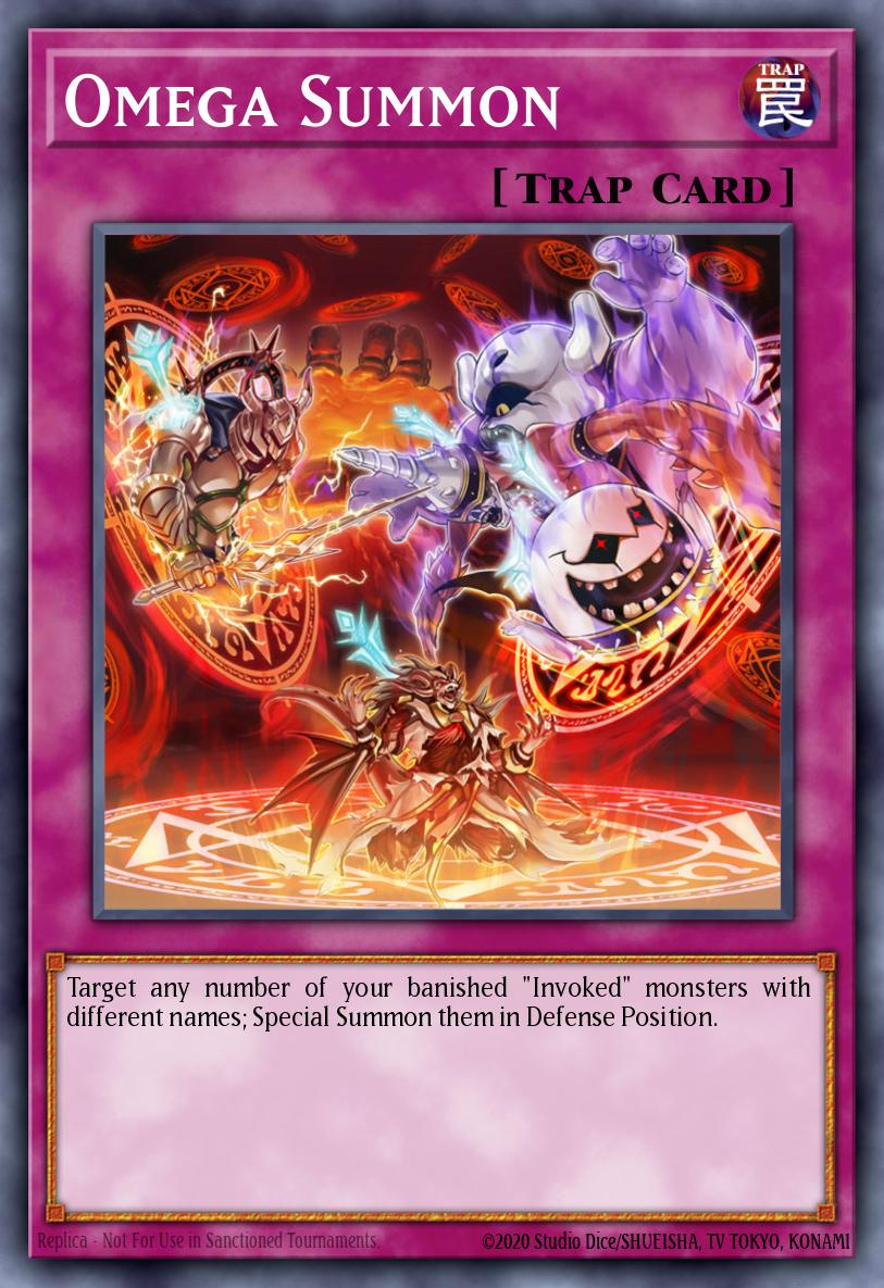 Omega Summon Secret Rare FUEN-EN037 Fusion Enforcers Yugioh card