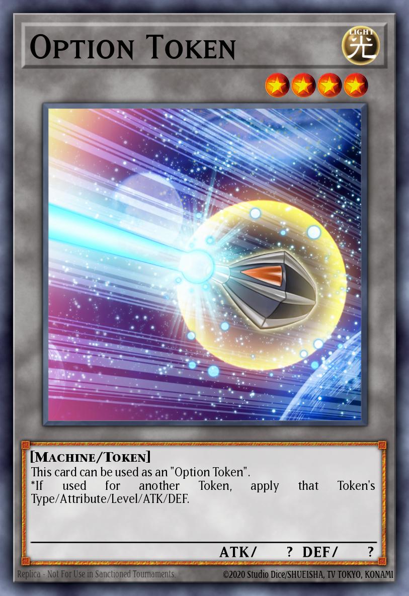 Option Token Super Rare OP20-EN027 OTS Tournament Pack 20 Yugioh card