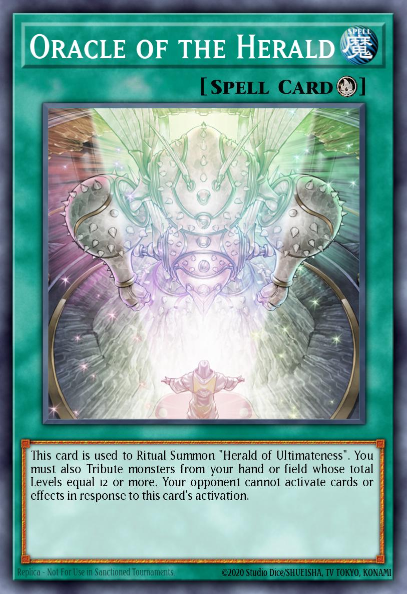 Oracle of the Herald Common MP15-EN176 2015 Mega-Tin Mega Pack Yugioh card