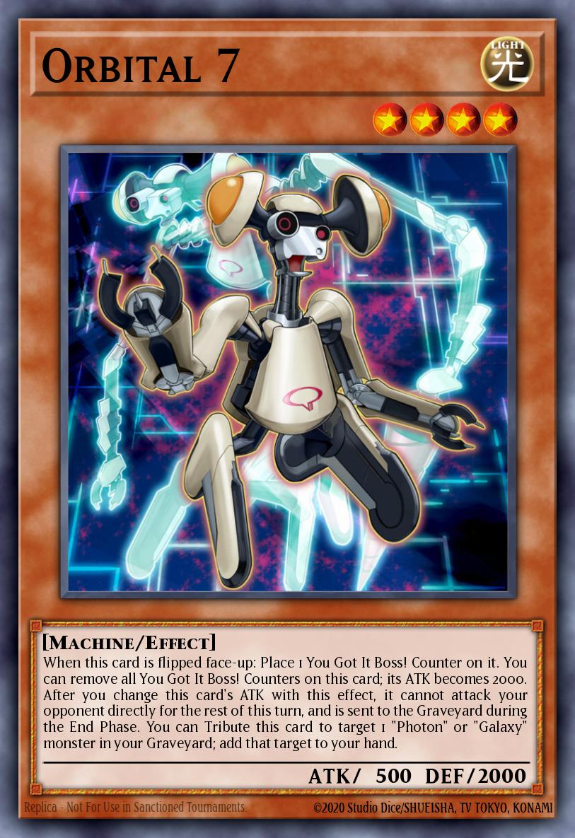 Orbital 7 Super Rare CBLZ-EN020 Cosmo Blazer Yugioh card