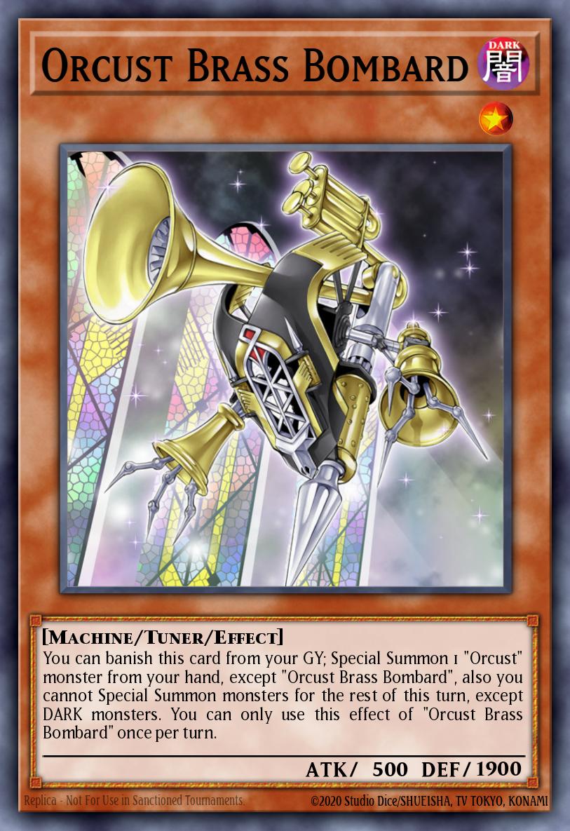 Orcust Brass Bombard Ultra Rare BLMM-EN083 Battles of Legend Monster Mayhem Yugioh card