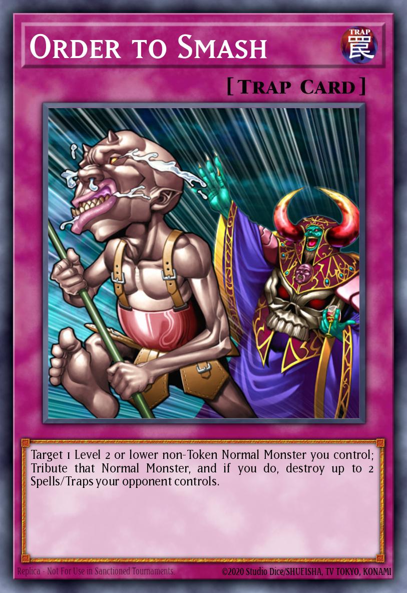 Order to Smash Common AST-110 Ancient Sanctuary Yugioh card