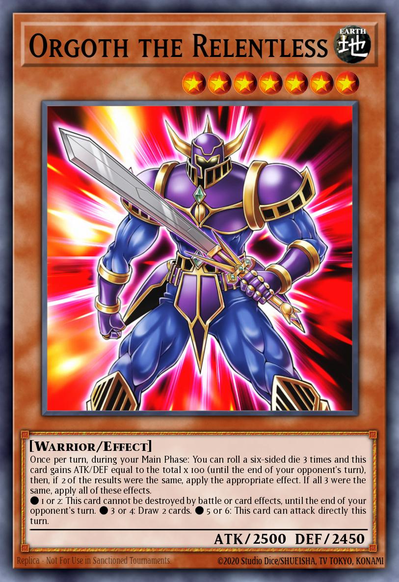Orgoth the Relentless Ultra Rare BLC1-EN016 Battles of Legend Chapter 1 Yugioh card