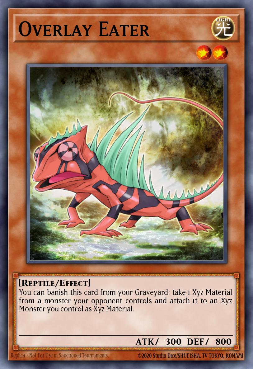 Overlay Eater Common GAOV-EN007 Galactic Overlord Yugioh card