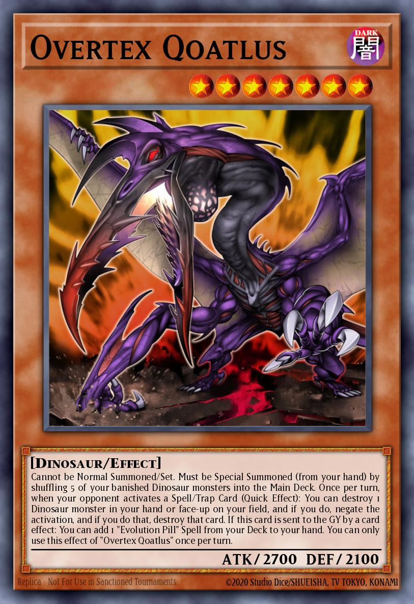 Overtex Qoatlus Super Rare MP18-EN194 2018 Mega-Tin Mega Pack Yugioh card