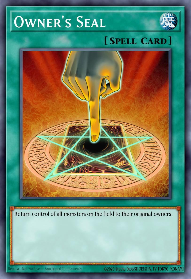 Owners Seal Rare LODT-EN094 Light of Destruction Yugioh card