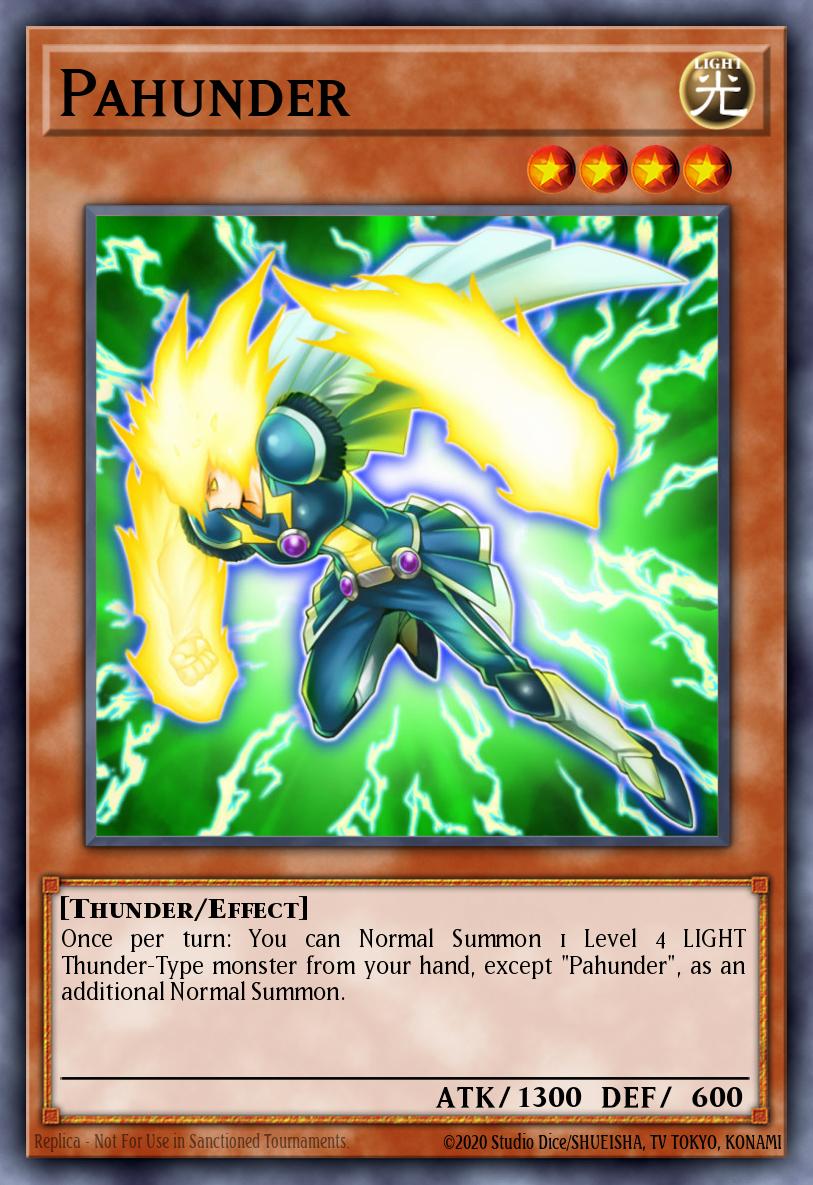 Pahunder Rare REDU-EN095 Return of the Duelist Yugioh card