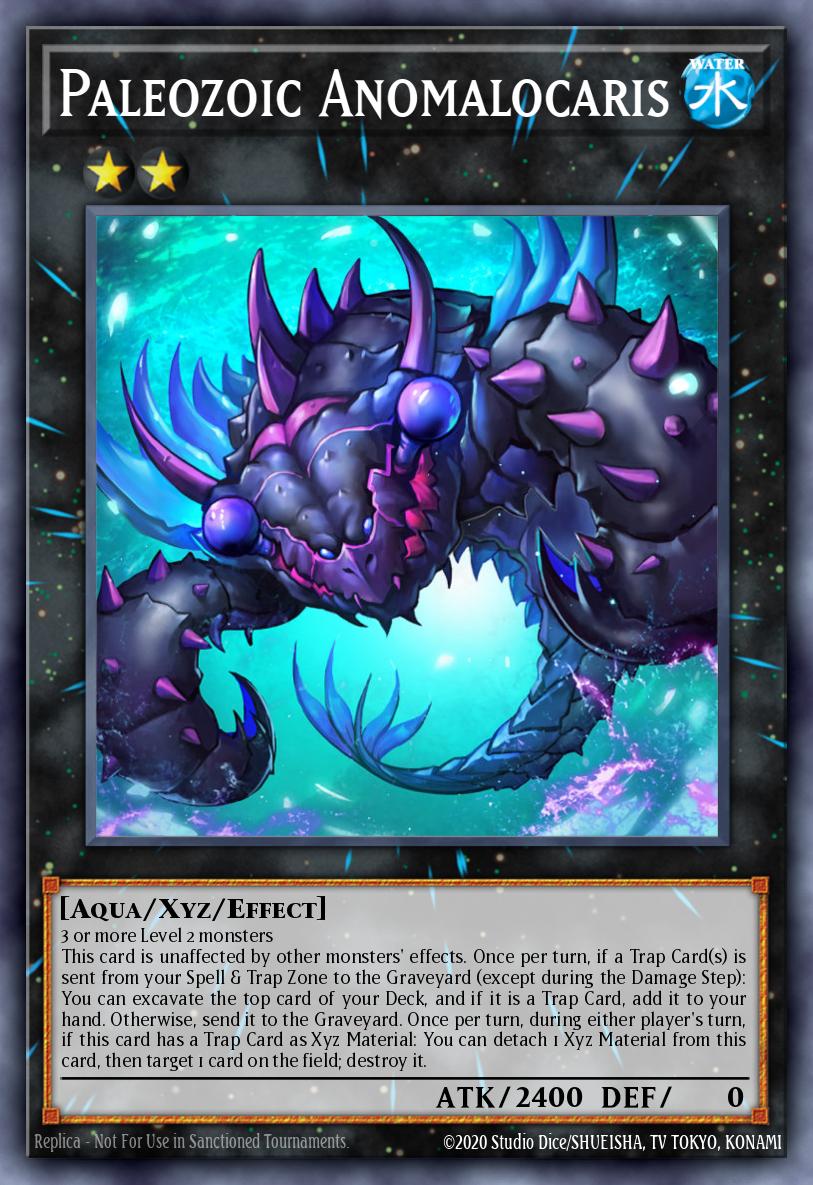 Paleozoic Anomalocaris Super Rare MP17-EN126 2017 Mega-Tin Mega Pack Yugioh card