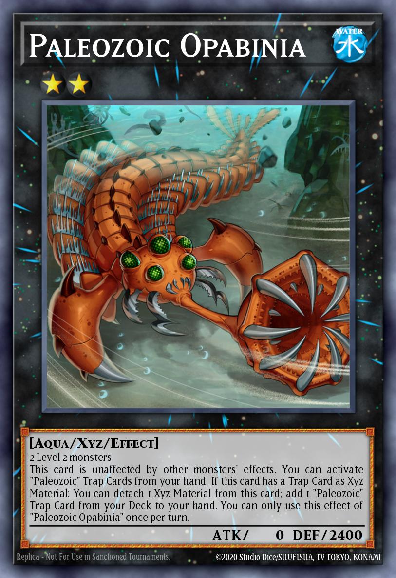 Paleozoic Opabinia Super Rare MP17-EN172 2017 Mega-Tin Mega Pack Yugioh card