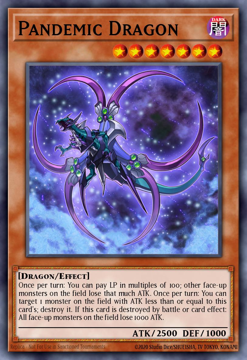 Pandemic Dragon Ultra Rare MVP1-EN006 Yu-Gi-Oh! The Dark Side of Dimensions Movie Pack Yugioh card