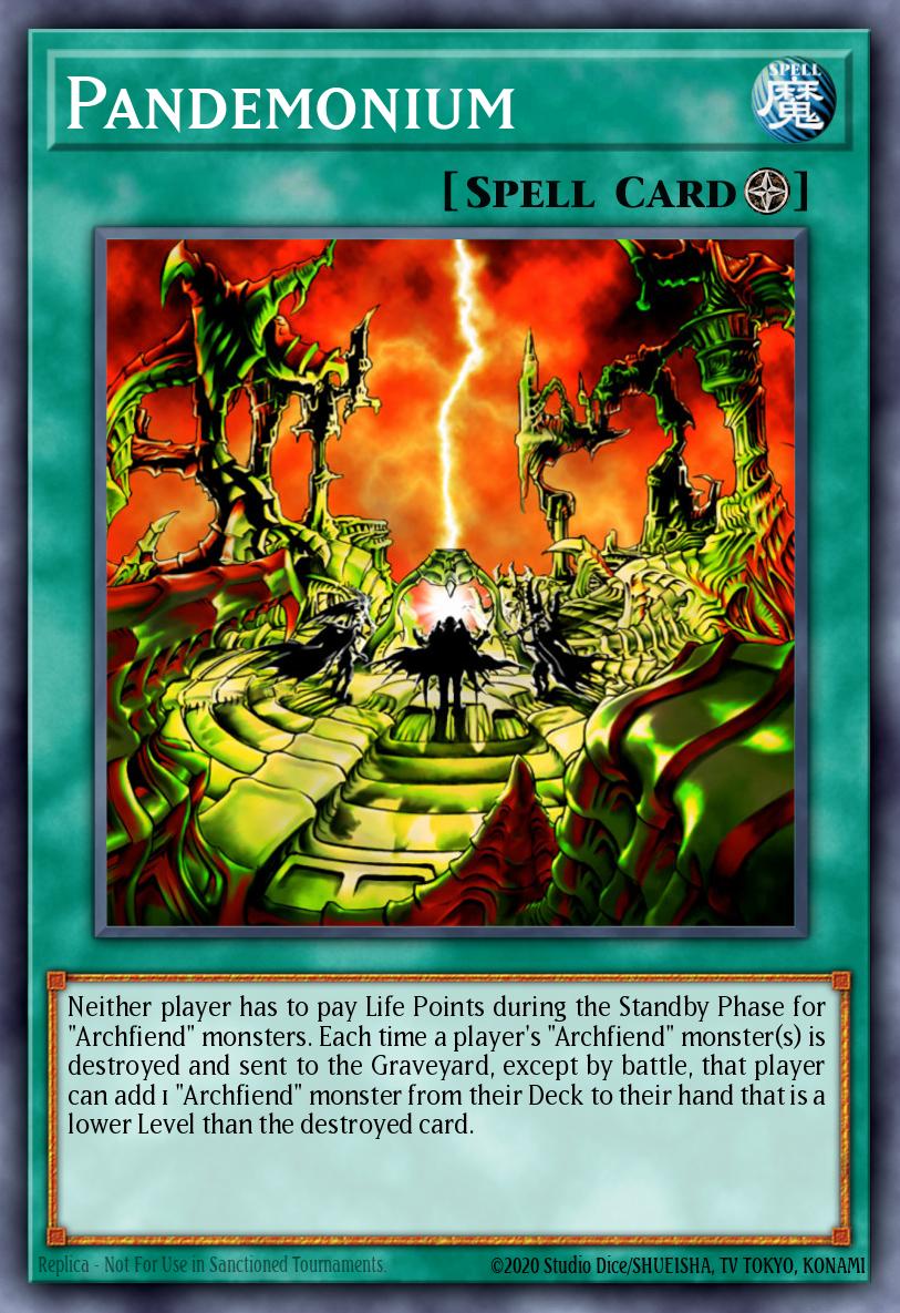 Pandemonium Short Print DCR-094 Dark Crisis Yugioh card