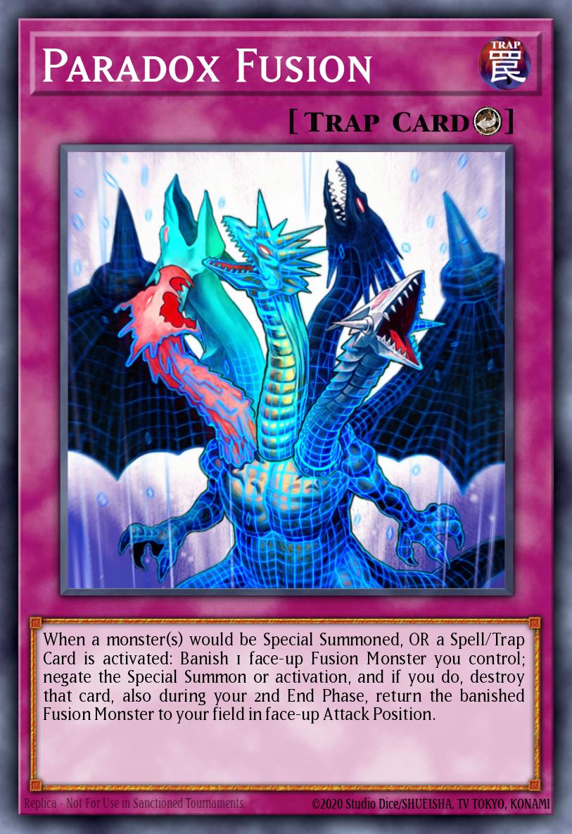 Paradox Fusion Super Rare DREV-EN076 Duelist Revolution Yugioh card