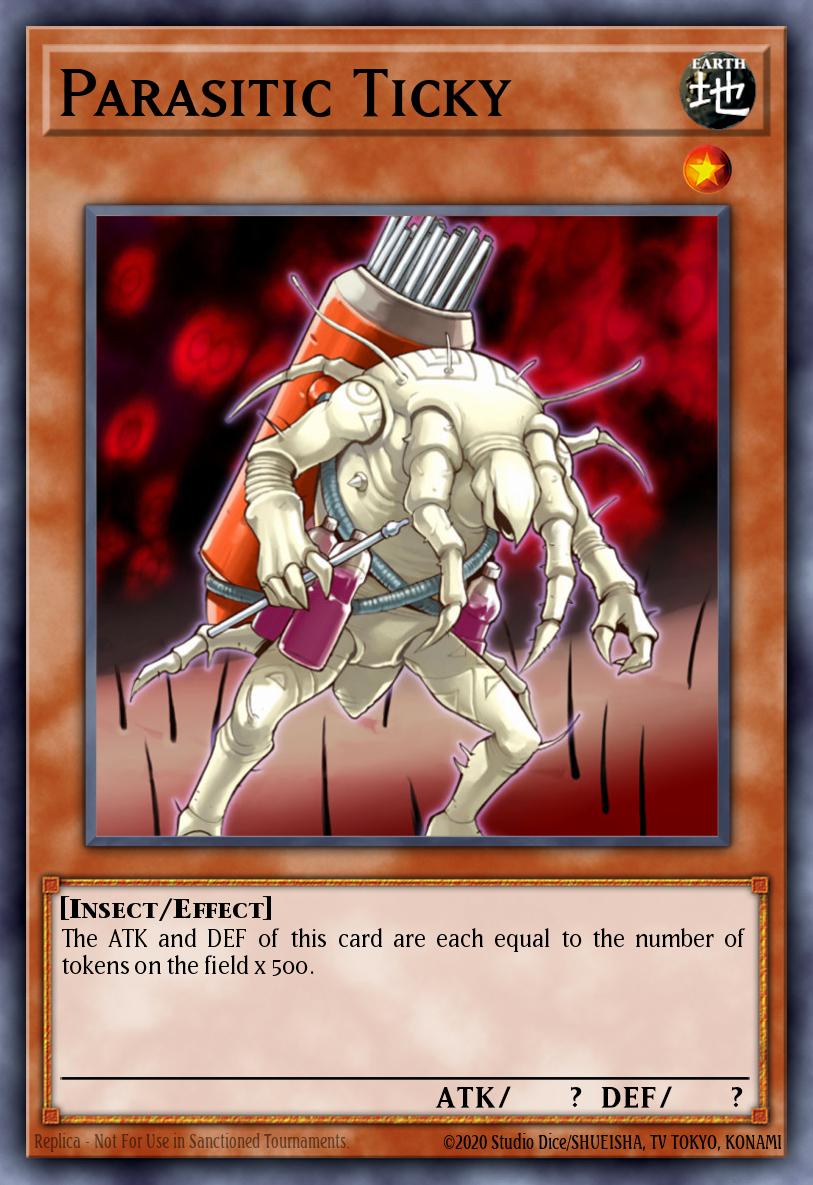 Parasitic Ticky Common DR04-EN138 Dark Revelation Volume 4 Yugioh card