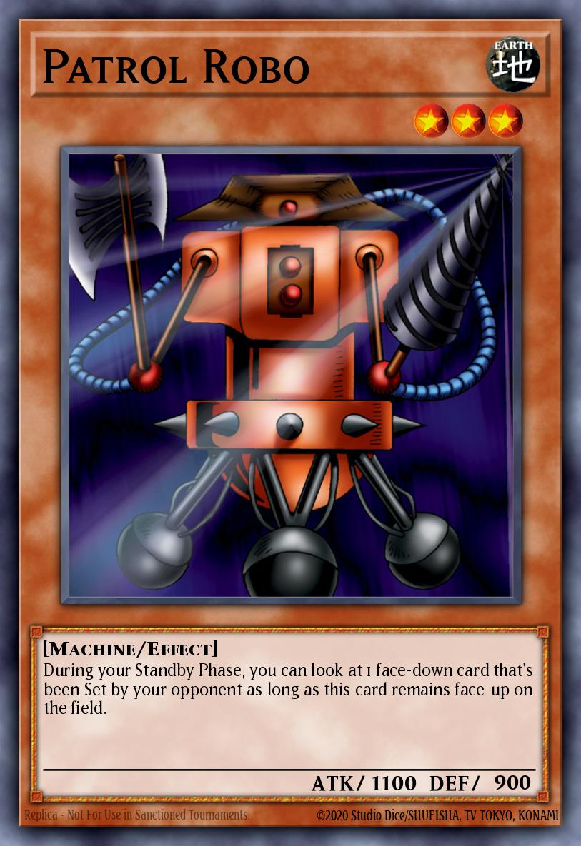 Patrol Robo Super Rare TP1-004 Tournament Pack 1st Season Yugioh card