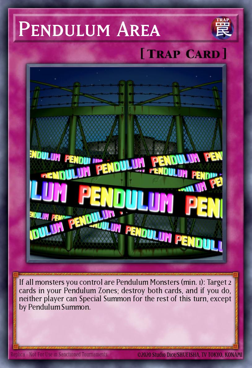 Pendulum Area Rare DOCS-EN077 Dimension of Chaos Yugioh card