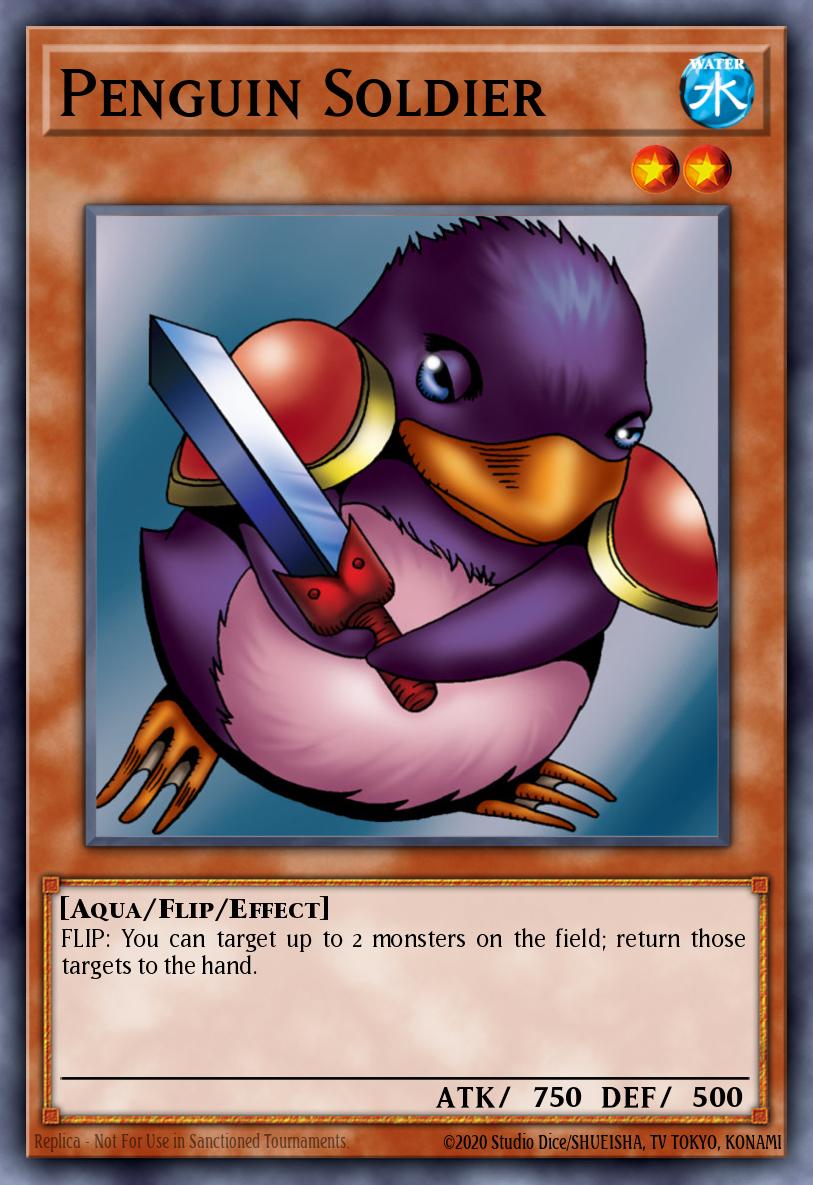 Penguin Soldier Common STAX-EN023 2-Player Starter Set Yugioh card