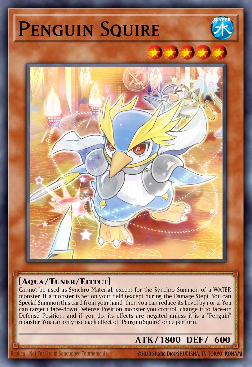 Penguin Squire Common BODE-EN024 Burst of Destiny Yugioh card