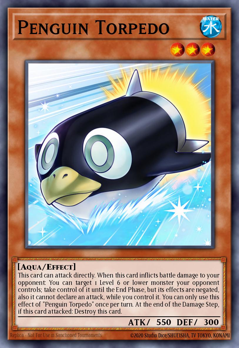 Penguin Torpedo Ultra Rare BLAR-EN004 Battles of Legend Armageddon Yugioh card