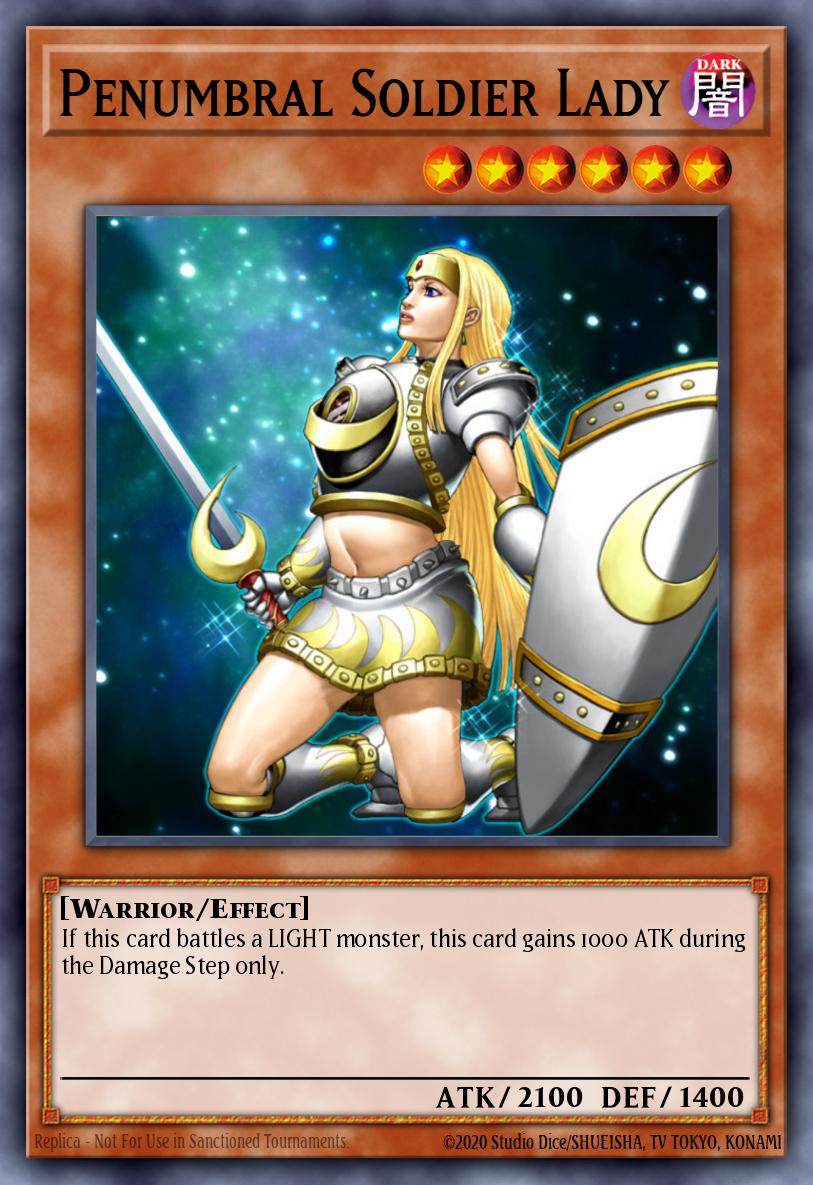 Penumbral Soldier Lady Super Rare DR3-EN033 Dark Revelation Volume 3 Yugioh card