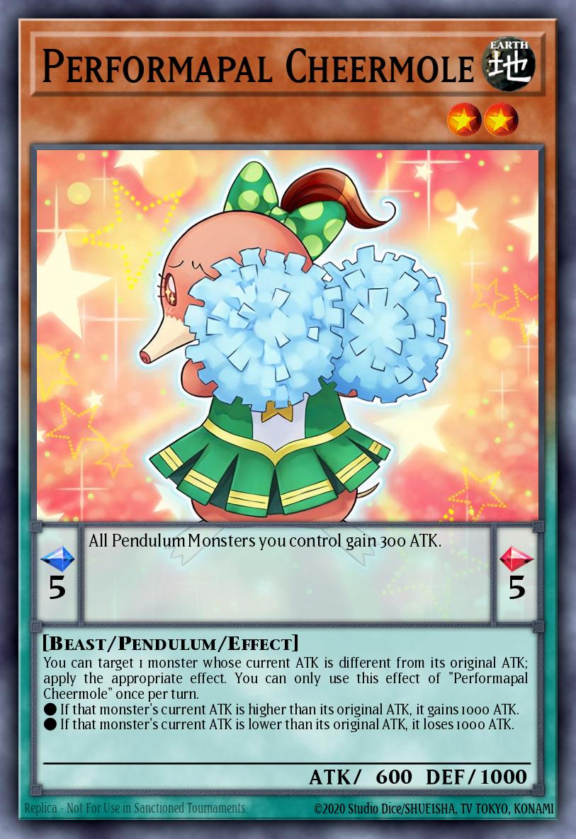 Performapal Cheermole Rare MP15-EN126 2015 Mega-Tin Mega Pack Yugioh card