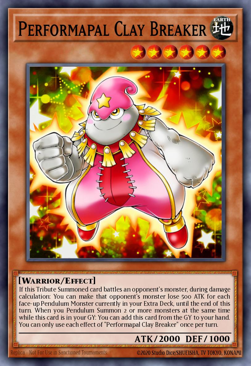 Performapal Clay Breaker Common SAST-EN096 Savage Strike Yugioh card