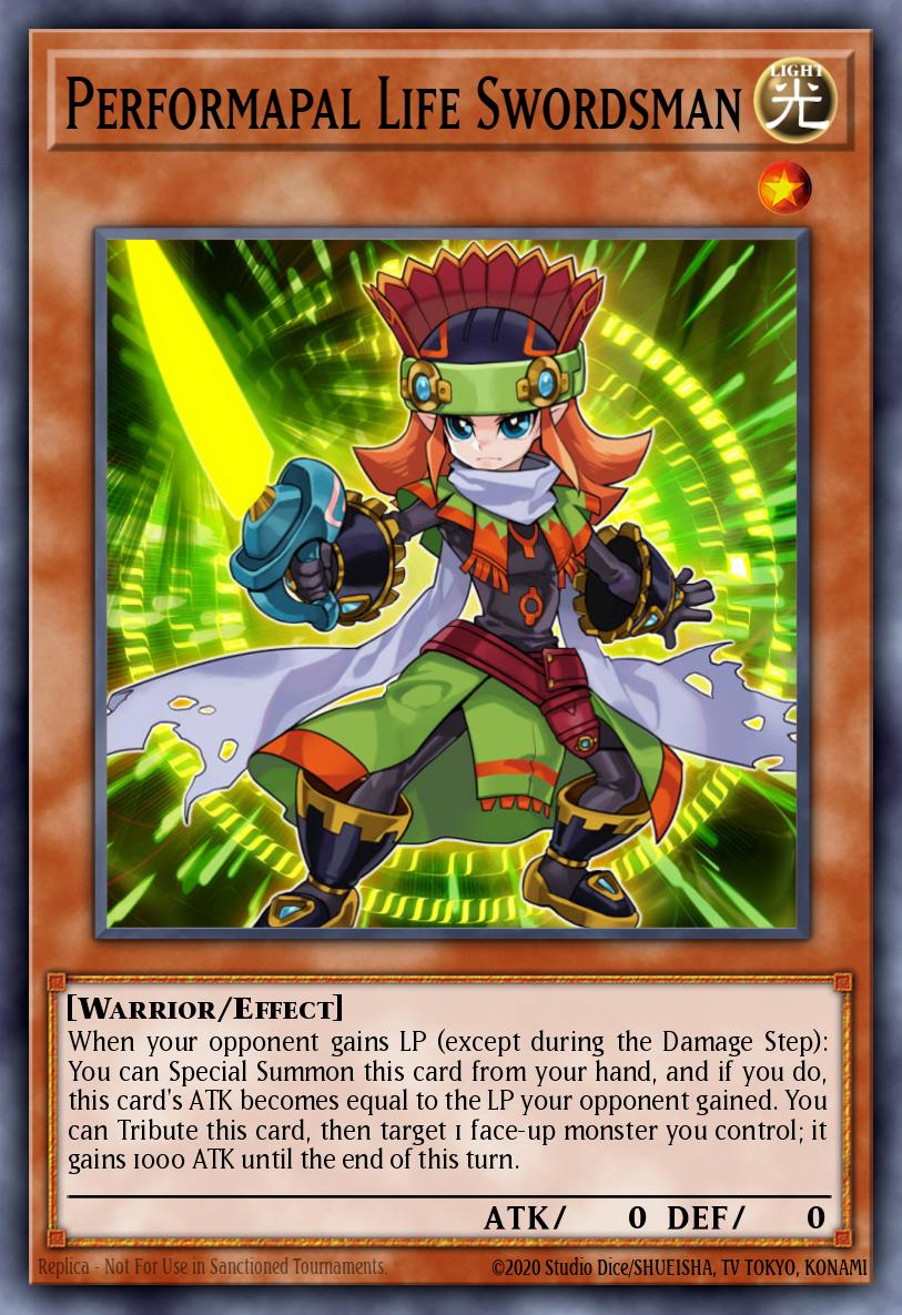Performapal Life Swordsman Common MP17-EN064 2017 Mega-Tin Mega Pack Yugioh card