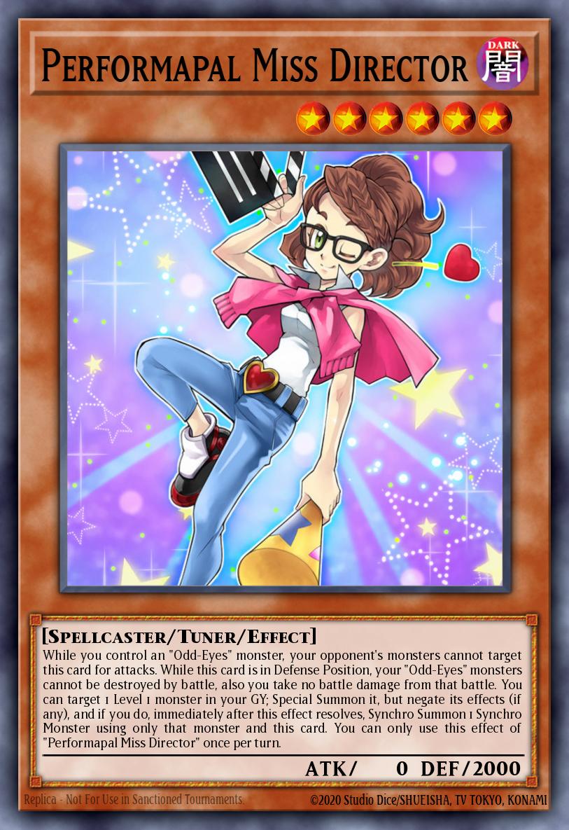 Performapal Miss Director Ultra Rare GFP2-EN035 Ghosts From the Past The 2nd Haunting Yugioh card
