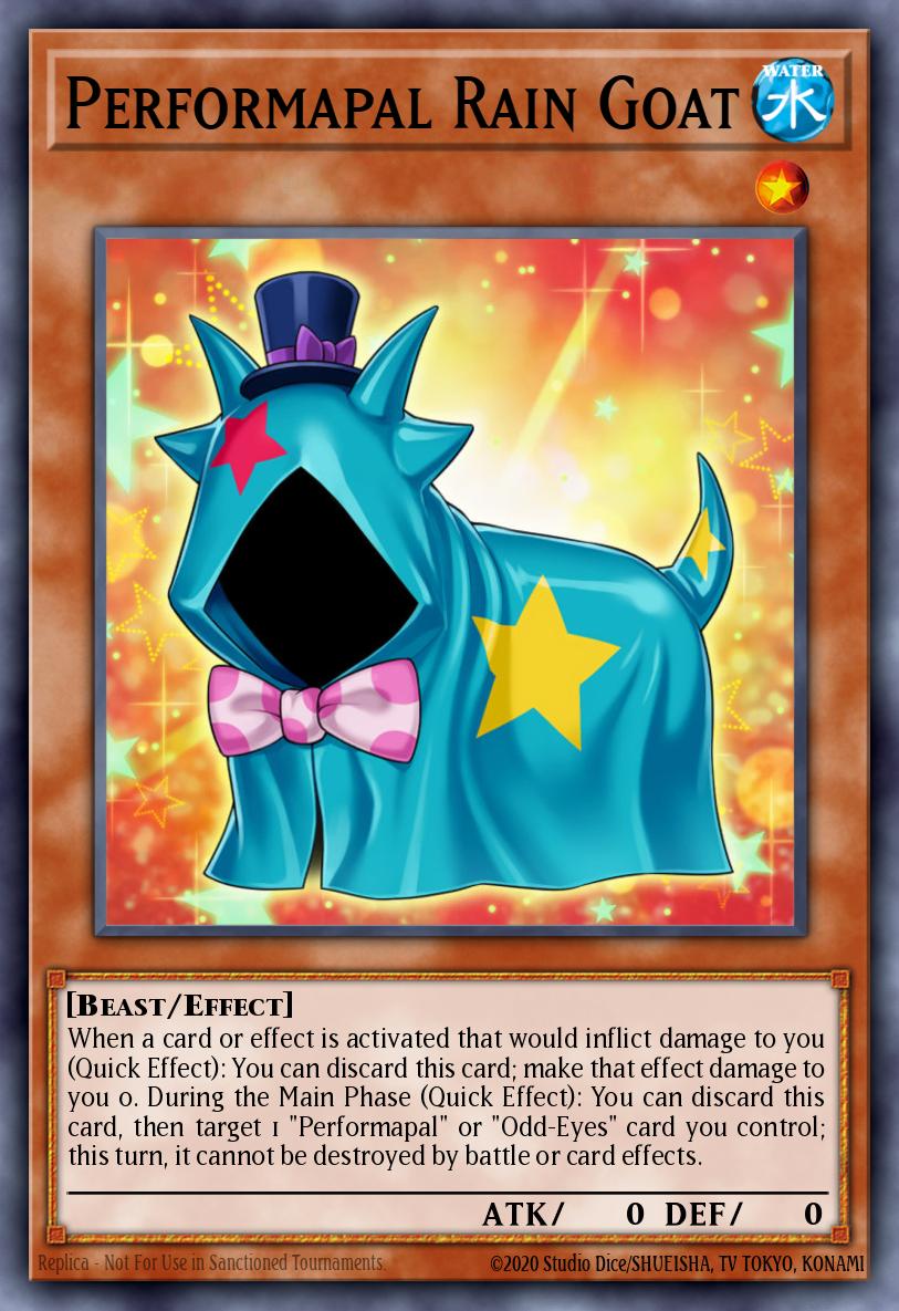 Performapal Rain Goat Common MP16-EN177 2016 Mega-Tin Mega Pack Yugioh card