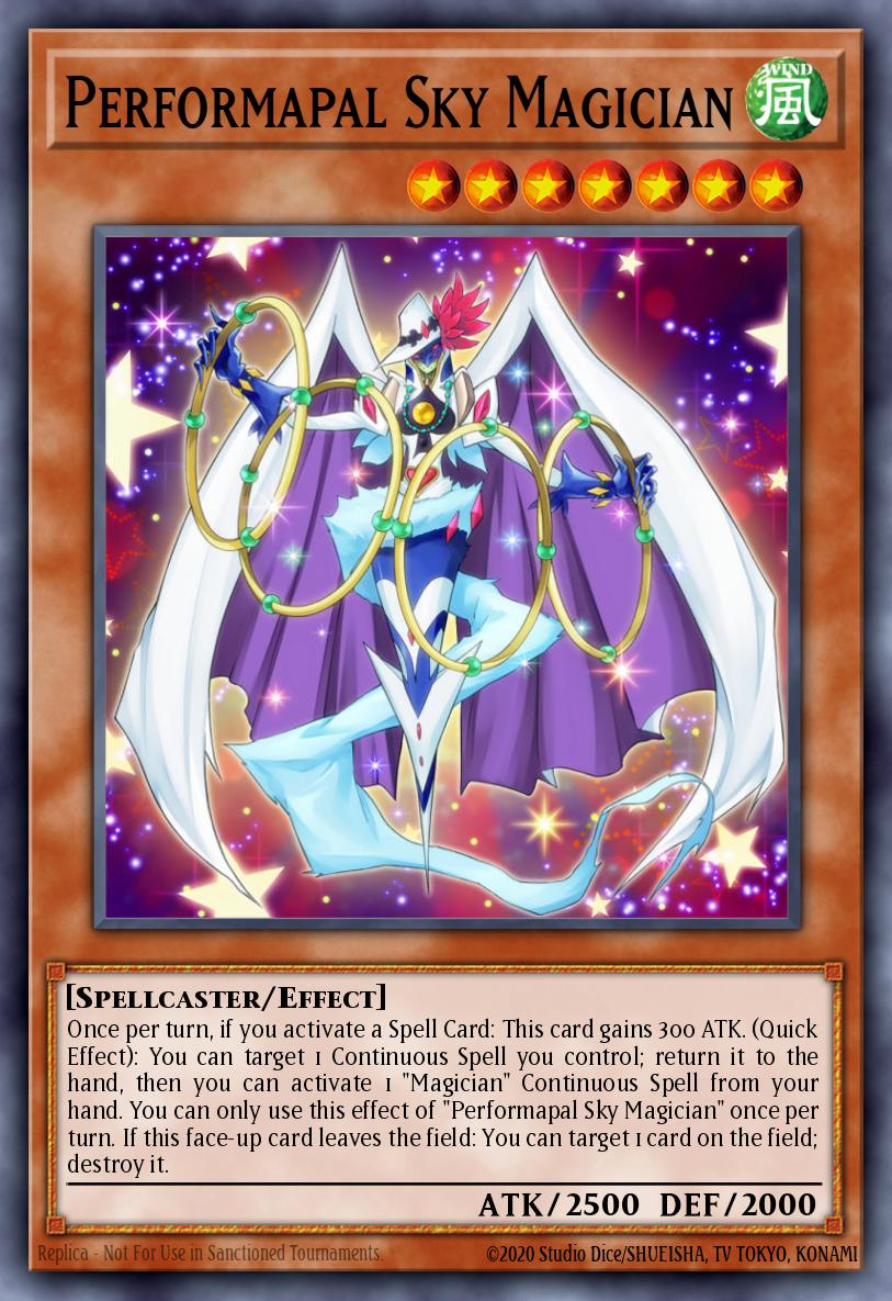 Performapal Sky Magician Rare MACR-EN001 Maximum Crisis Yugioh card