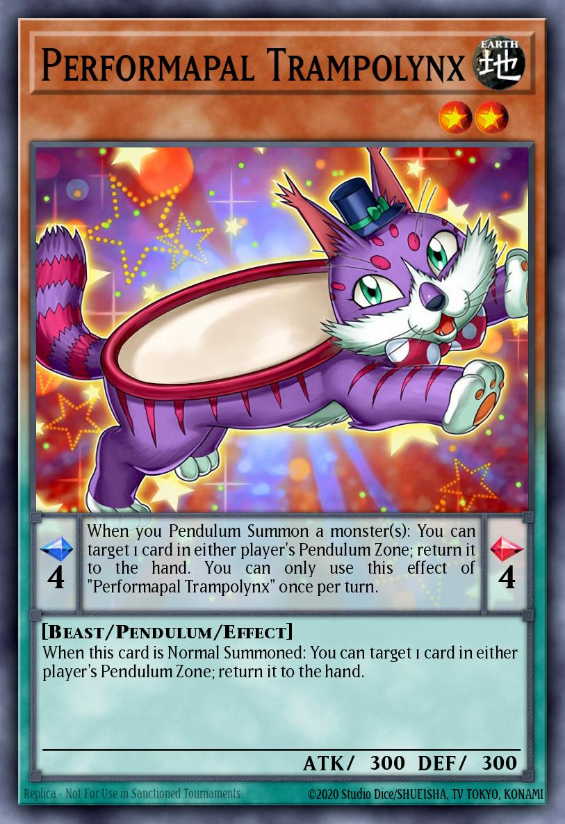 Performapal Trampolynx Rare MP15-EN127 2015 Mega-Tin Mega Pack Yugioh card