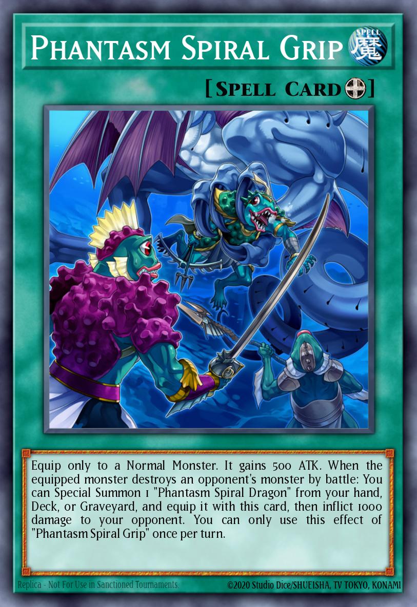 Phantasm Spiral Grip Common MACR-EN058 Maximum Crisis Yugioh card
