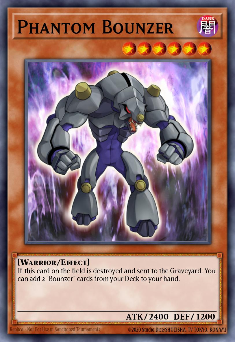 Phantom Bounzer Common GAOV-EN011 Galactic Overlord Yugioh card