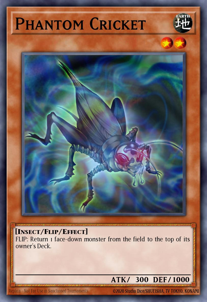 Phantom Cricket Common TAEV-EN030 Tactical Evolution Yugioh card