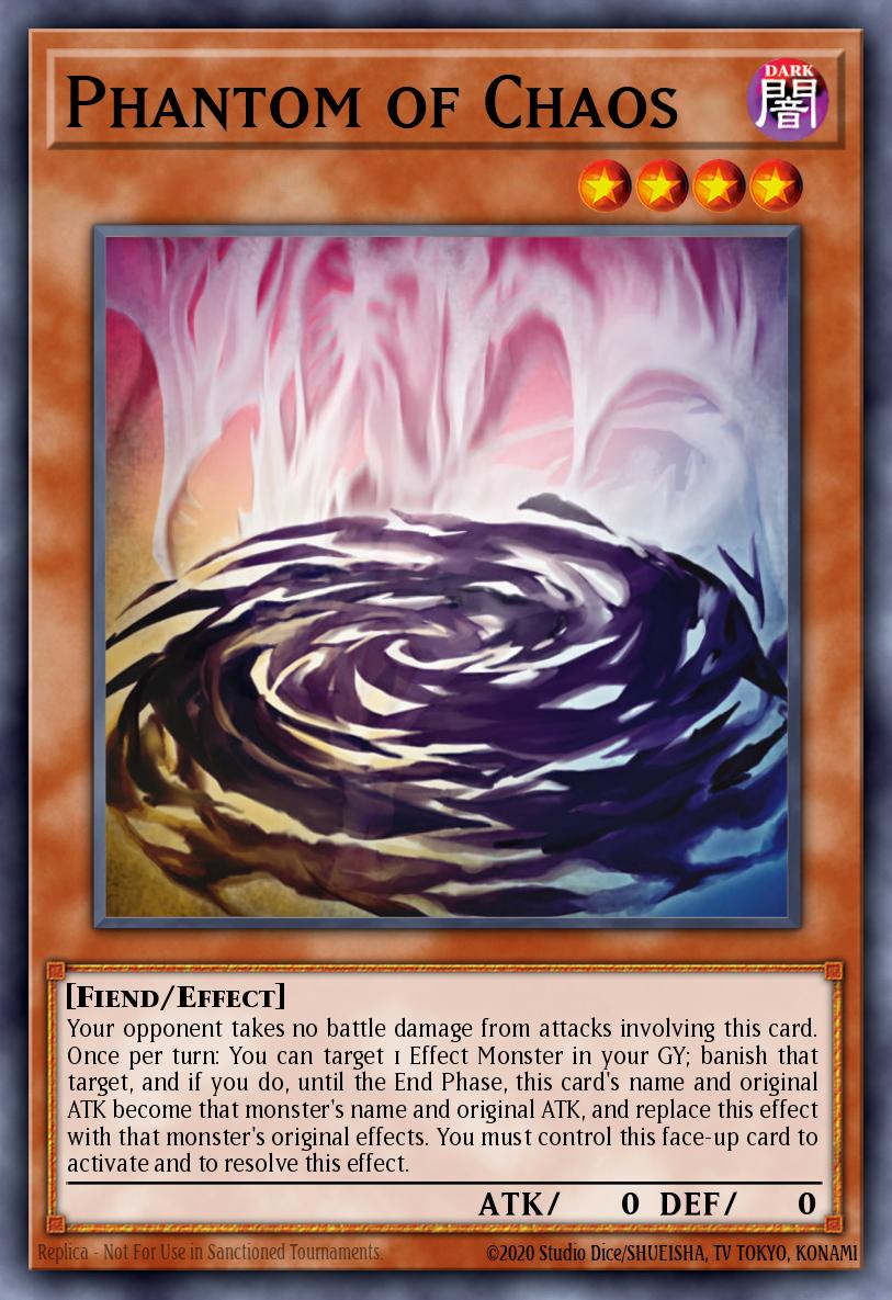 Phantom of Chaos Common BP01-EN196 Battle Pack Epic Dawn Yugioh card