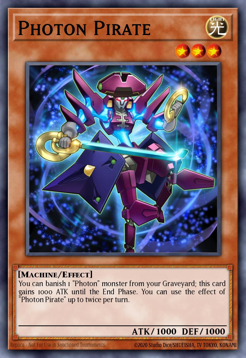 Photon Pirate Super Rare ZTIN-EN006 Zexal Collection Tin Yugioh card