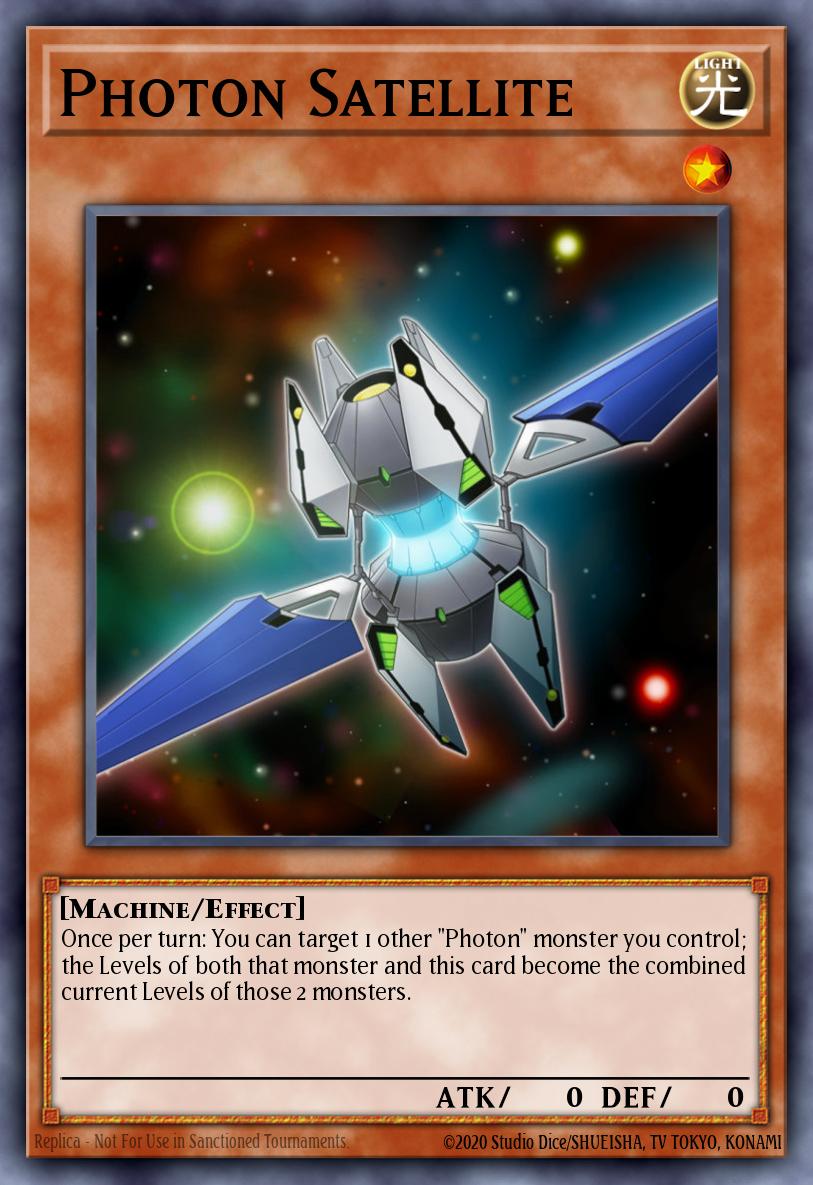 Photon Satellite Super Rare ZTIN-EN007 Zexal Collection Tin Yugioh card