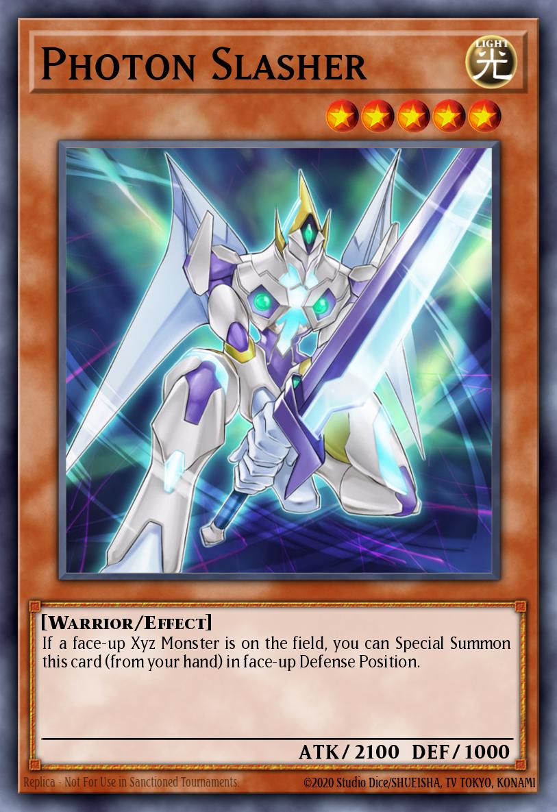 Photon Slasher Super Rare ZTIN-EN008 Zexal Collection Tin Yugioh card