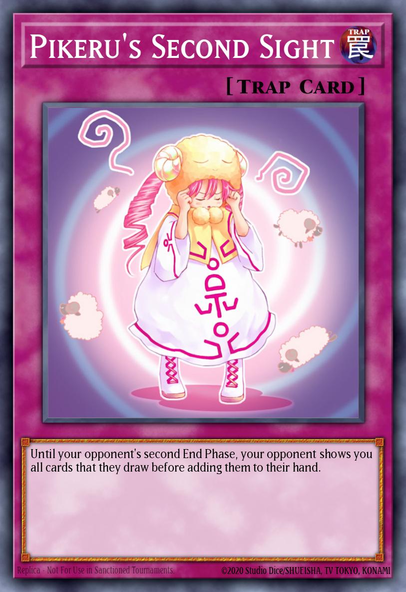 Pikerus Second Sight Common DR3-EN230 Dark Revelation Volume 3 Yugioh card