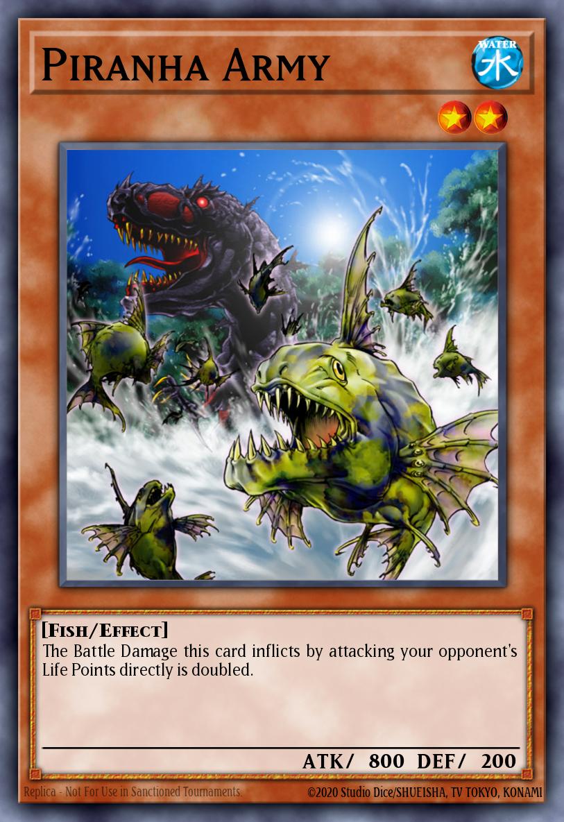 Piranha Army Common AST-026 Ancient Sanctuary Yugioh card