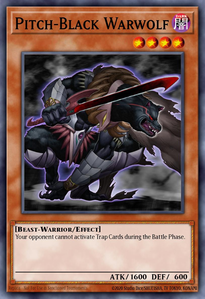 Pitch-Black Warwolf Common BP02-EN030 Battle Pack 2 War of the Giants Yugioh card