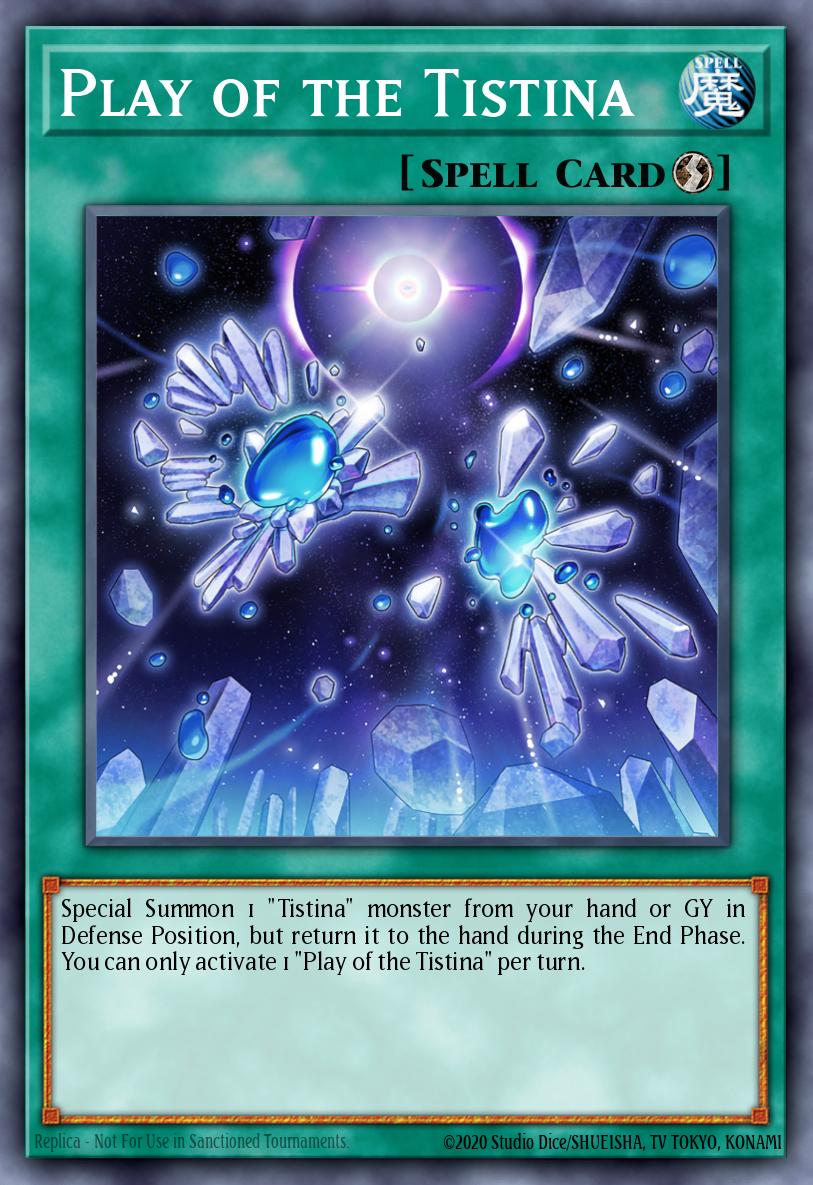 Play of the Tistina Common AGOV-EN090 Age of Overlord Yugioh card