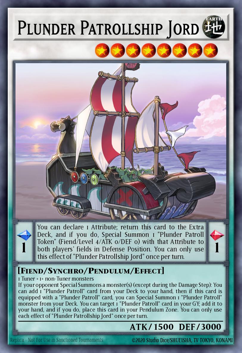 Plunder Patrollship Jord Super Rare PHHY-EN041 Photon Hypernova Yugioh card