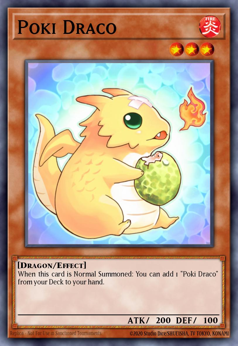 Poki Draco Common GENF-EN031 Generation Force Yugioh card